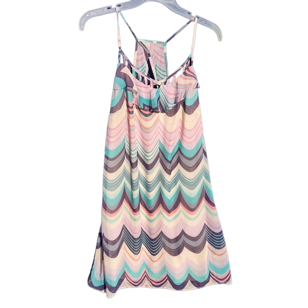Lauren Conrad Multicolored Dress Size 8
